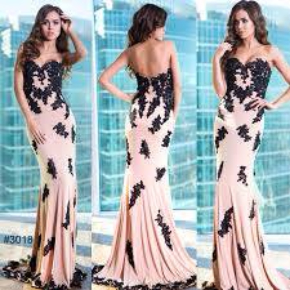 Purple Jovani strapless Prom Dress ~ New Style 301